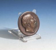 Bronzeplakette 