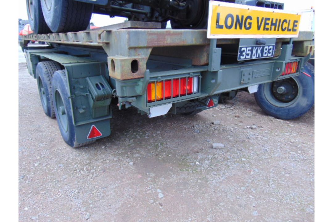 Reynolds Boughton MLRS 10.5 TON twin axle Skeletal Drops Trailer - Image 6 of 6