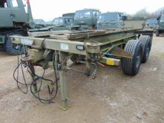 Reynolds Boughton MLRS 10.5 TON twin axle Skeletal Drops Trailer