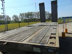 King DB18CC 2 Axle draw bar plant trailer