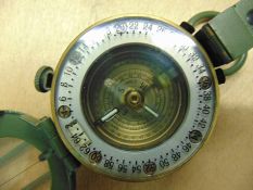 Genuine British Army Stanley Prismatic Marching Compass