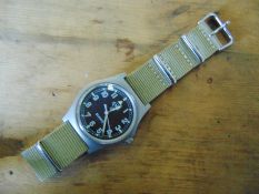 1 Very Rare Genuine British Army, unissued Gulf War CWC quartz wrist watch