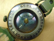 Genuine British Army Stanley Prismatic Marching Compass