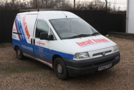 A PEUGEOT ‘Expert 1.9’ Diesel Panel Van, Registration No. FX52 FXG.  Date of First Registration: