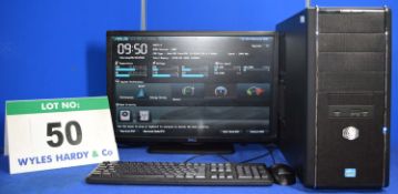 DNUK Cooler Master Intel Core i5 3.4GHZ Mini Tower Personal Computer with 1.0TB Hard Disc Drive,