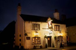 Meal for 2 and a bottle of wine at the Queen's Head Long Marston. See http://www.