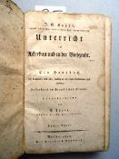 Landwirtschaft.- Koppe, J.G. Unterricht im Ackerbau und in der Viehzucht. Ein Handbuch für Landleute