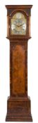 John Sampson, Truroe, a walnut longcase clock: the eight-day duration,