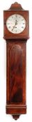 Barwise, London, a mahogany wall clock: the eight-day duration,