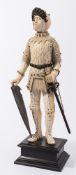 A large late 19th century German carved ivory,