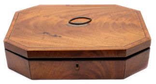 An early 19th century mahogany,