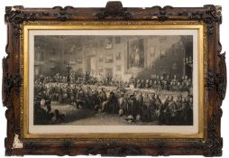 William Greatbach [1802-1885] after William Salter- The Waterloo Banquet at Apsley House,