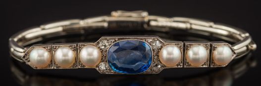 A sapphire,