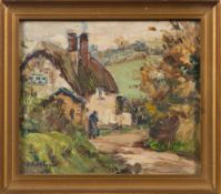* Berthe des Clayes [1877-1968]- A country lane,