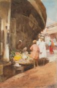 Carlton Alfred Smith [1853-1946]- A Fruit Seller,