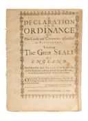 CIVIL WAR : A Declaration and Ordinance ...