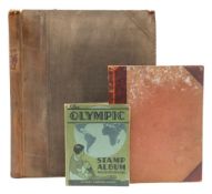 COST BOOK : large manuscript accounts book, cont. half reverse calf, folio, c1900.