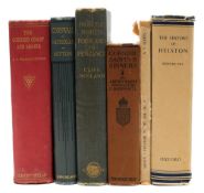 TOY, H. Spencer - The History of Helston : cloth in d/w, stout 8vo, OUP, 1936. With - Oates, A.