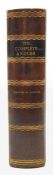 WALTON, Isaac - The Complete Angler : [ Hawkins edition} engraved plates, rebound full calf, 8vo,