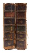 COX, Thomas - Magna Britannia et Hibernia : volumes 1 & 2 (only), engraved frontispiece, 2 plates,