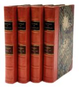 GILBERT, Davies - The Parochial History of Cornwall : 4 vols, half calf, 8vo, 1838.