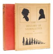 JACKSON, E. Nevill - History of Silhouettes : illust, org. cloth in d/w, 4to, 1911.