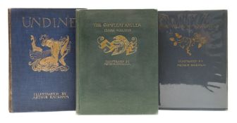 RACKHAM, Arthur - The Compleat Angler : 12 colour plates, org. cloth, 4to, Harrap, first edit, 1931.