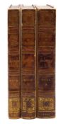 GILBERT, C. S - An Historical Survey of the County of Cornwall : 2 vols bound in 3, many plates inc.