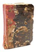 KORAN / HOLY BOOK : Illuminated manuscript, written in black and heightened in gilt,
