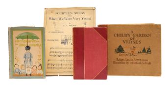 MILNE, A.A - Fourteen Song from When We Were Very Young : illust. by E. H. Shepard, org.