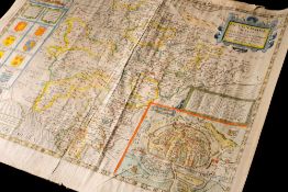 SPEED, John - Devonshire : hand coloured map, published by Thomas Bassett & Richard Chiswell,