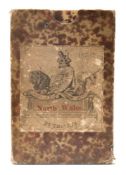 DIX, Thomas - A New Map of North Wales : folding hand colour map in slipcase, 690 x 540 mm,