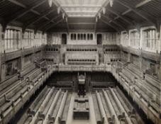House of Commons Bomb damage : (15 photos) 240 x 180 mm: and after internal restoration (2 photos)