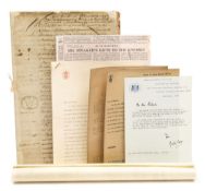 Declaration of Rights : Historical documents - Vellum facsimile of petition of right (in cardboard
