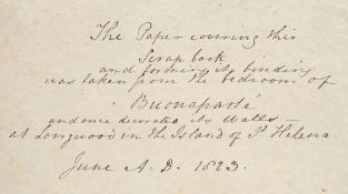 NAPOLEON : the paper covers of an early nineteenth century scrapbook,