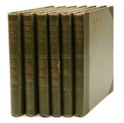 BUTLER, Arthur G - British Birds with Nests and Eggs : 6 vol. set, numerous plates inc.