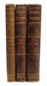 BOASE, George Clement & COURTNEY, William Prideaux - Bibliotheca Cornubiensis : 3 vols, org.