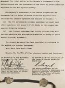 UK/Soviet Treaties - photographic facsimiles in English and Russian,