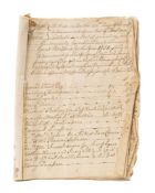 CORNWALL : Liskeard Land Tax - Manuscript Rate Book, 1751.
