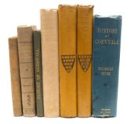 PETER, Thurstan C - A Compendium of the History and Geography of Cornwall : folding map, org.