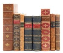 BINDINGS : Lyte, H.C. Maxwell - A History of Eton College : full tan morocco by Riviere, 8vo, 1877.