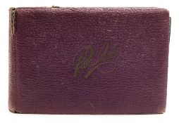 ACTORS : An early 20th century postcard album inc. many signed real photographs inc.