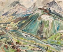 * Sam Haile [1909-1948]- Chaine Du Reposoir from Oex Haute Savoie,
