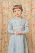John Collingham Moore [1829-1880]- Portrait of James B Hichens as a boy,