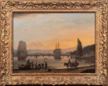 Thomas Luny [1759-1837]- The Ness, Teignmouth,
