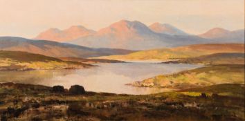 * Maurice Canning Wilks [1910-1984]- Evening Light, near Letterfrack,