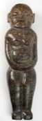 A large hardstone carving of a fertility figure,