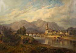 Arthur Perigal [1861-1884]- Village of Comrie,