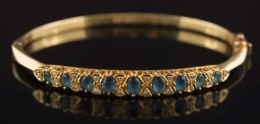 An 18ct gold,