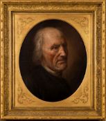 Circle of Henry Robert Morland [1716-1797]- Portrait of an elderly man,